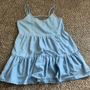 Open Back Mini Dress